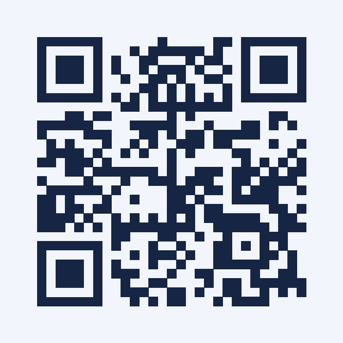 Nachtblau und eckig &mdash; QR-Code zu lynko.tv