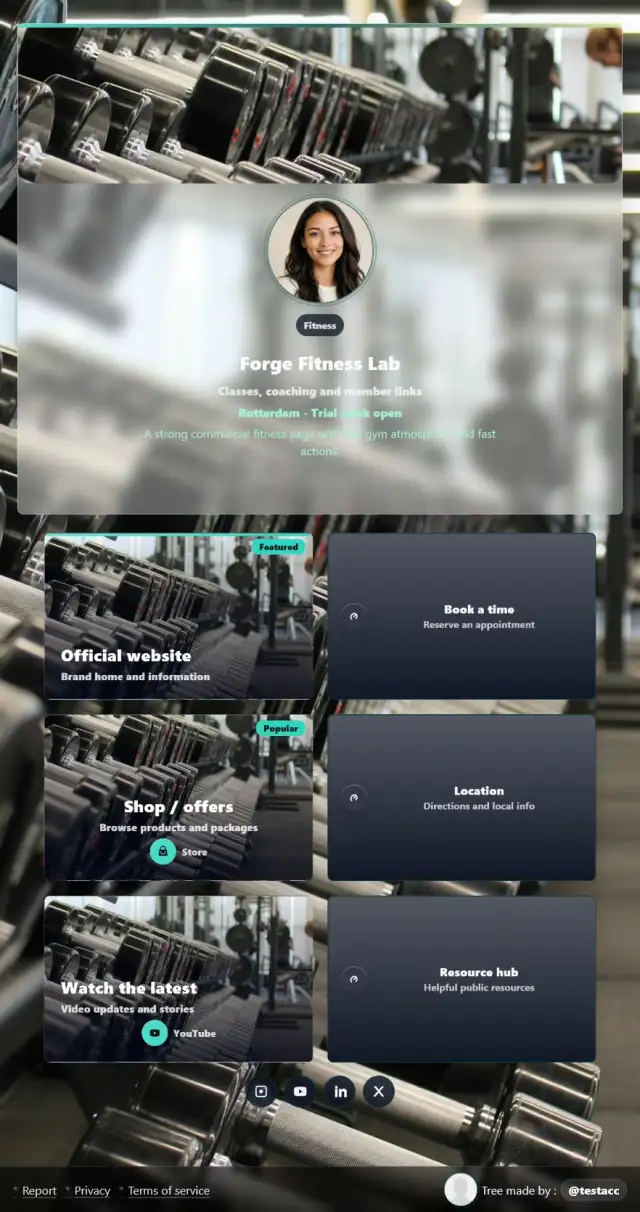 Fitness coach preview