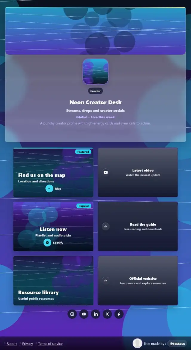 Neon event preview